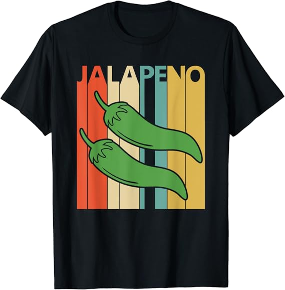 Vintage Jalapeno TShirt Amazon.co.uk Clothing